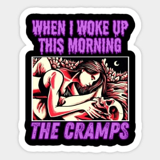 When I woke up this morning - The Cramps Sticker